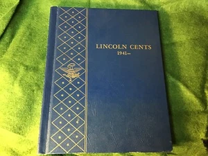 Lincoln Cent Book 2 1941- Whitman Album, 1 Album - Picture 1 of 24