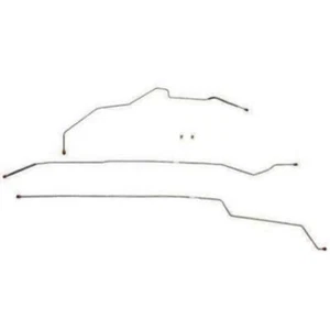 Línea de freno intermedia Chevy S-10 98-00 2x2 cabina extendida/cama corta acero inoxidable TIN9711SS - Imagen 1 de 2
