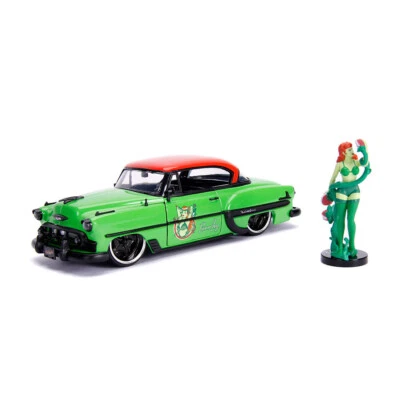 1:24 Jada Hollywood Rides - 1953 Chevy Bel Air - DC Bombshells Poison Ivy - Image 1 of 3