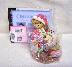 Enesco Cherished Teddies 2001 "Wendall Have You Been Naughty Or Nice" 848565 NIB - Bild 1 von 6