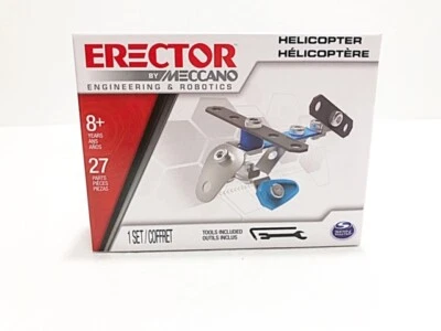 New Erector By Meccano Helicopter Engineering and Robotic For Age 8+ Years - Image 1 of 3