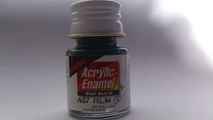 * Pactra Paint A87 Black Green SG Acrylic Enamel Water WashUp net 10ml Bottle - Picture 1 of 1