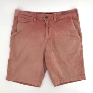 Faded Red American Eagle Outfitters Extreme Flex Mens Chinos Shorts Stretch 32 - Picture 1 of 7