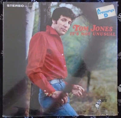 TOM JONES, It's Not Unusual USA New Old Stock Sealed LP - Image 1 of 2