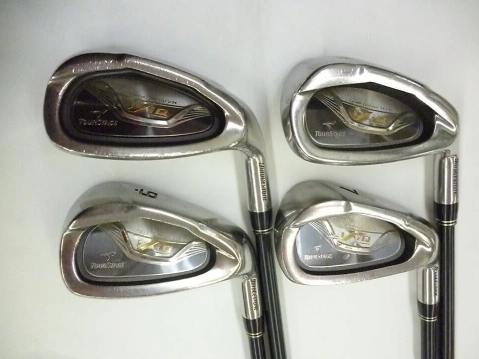 Bridgestone Tourstage V-iQ 2008 Irons #7-9.P(4Clubs)/Vi/Flex:R/Iron set - Image 1 of 4