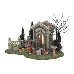 Department 56 R.I.P. Cemetery 6011442 Dept 2023 Halloween Snow Village - Picture 1 of 2