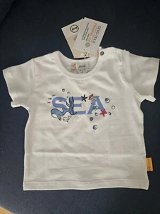 Steiff Baby Knopf im Ohr T-shirt Kurzarm neu Gr. 56 UVP 25€ - Bild 1 von 7