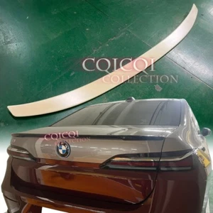 Unpainted trunk spoiler for BMW 2023~2024 G70 G73 7-series Sedan i7◎ - Picture 1 of 6