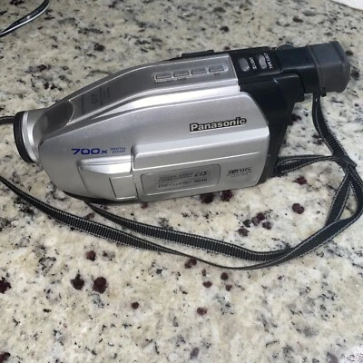 Panasonic Palmcorder PV-L453D VHS-C Camcorder Camera Untested No Battery - Image 1 of 4