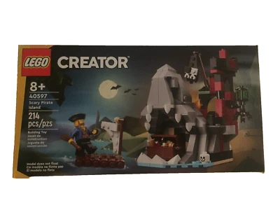NEW Lego Creator Scary Pirate Island Lego Set #40597 - 214 Pieces - Image 1 of 4