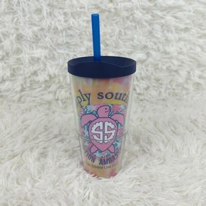 Tervis 24 oz Insulated Hot Cold Tumbler Lid & Straw Simply Southern Adoption - Picture 1 of 6
