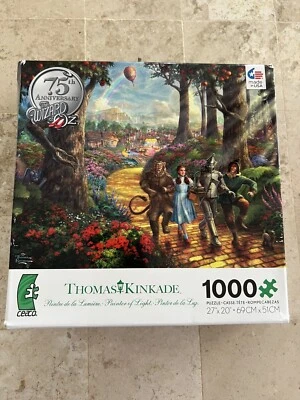 Mago de Oz - Thomas Kinkade- 75 Aniversario 1.000 piezas. Rompecabezas Ceaco Foto 1 de 4