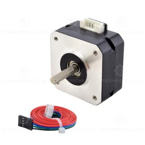 Motor paso a paso STEPPERONLINE 1 PIEZA Nema17 1A 0.17Nm 23 mm motor paso a paso Φ5 mm hágalo usted mismo CNC - Imagen 1 de 7