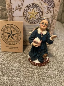 Boyds Bears Ritirato Wee Folkstone Angel - Nana Angelbless con sbircette... 1E - Foto 1 di 4