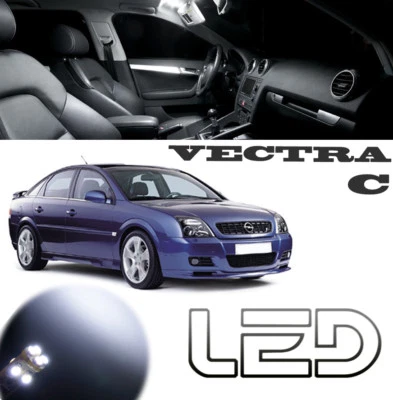 Para Opel Vectra B Pack 7 Bombillas LED Iluminación Interior Luz Techo Maletero - Imagen 1 de 4
