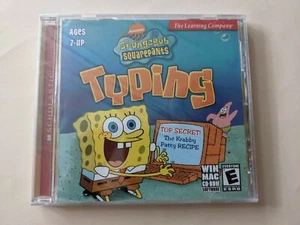 Spongebob Squarepants Typing CD-ROM Windows/MAC 98/ME/2000/XP FreeShip in Canada - Picture 1 of 2