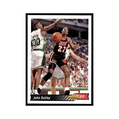 1992 Upper Deck John Salley Basketball Cards #342 - Image 1 of 3