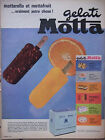 PUBLICIT DE PRESSE 1961 GELATI MOTTA MOTTARELLO ET MOTTAFRUIT - ADVERTISING