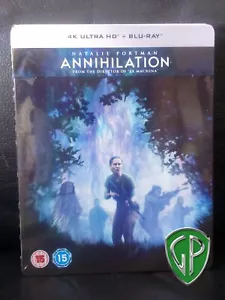 Annihilation - Alex Garland - Zavvi 4K UHD & Blu Ray Steelbook - NEW & SEALED - Picture 1 of 3