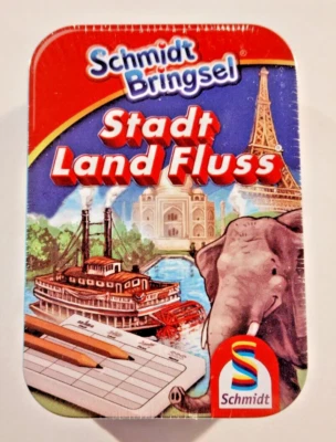Schmidt Bringsel - Stadt, Land, Fluss - Schmidt Spiele - Rätsel Spiele - neu - Bild 1 von 4
