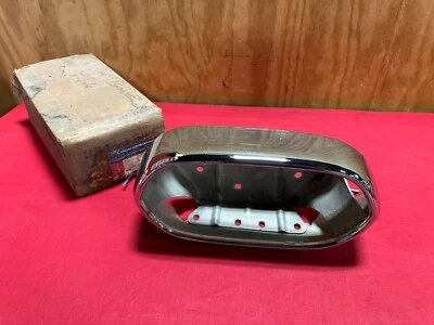 NOS 1961 CADILLAC DEVILLE ELDORADO LH REAR BUMPER / TAIL LIGHT HOUSING 351 2152 - Image 1 of 4