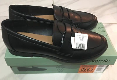 Zapatos de vestir Kensie Gitty para mujer talla 8,5, negros, nuevos Foto 1 de 4