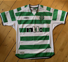 2001 - 2003 Celtic FC, Home football Shirt by Umbro, Adult Medium