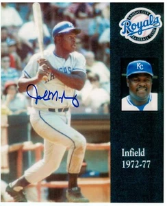 John Mayberry Kansas City Royals Autograph 8x10 APE COA - Picture 1 of 1
