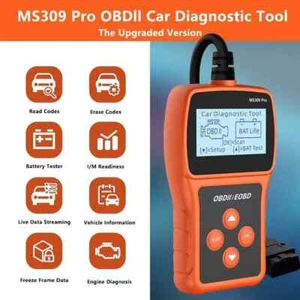 Car Diagnostic Tool Automotive OBD2 Scanner OBD Code Reader Check Engine Fault - Picture 1 of 11