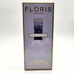 Floris London Lavender Enriched Body Moisturizer 8.5 fl oz 250ml NIB RARE - Picture 1 of 7