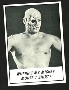 TOPPS 1966 MONSTER LAFFS BASE CARD 4 - Bild 1 von 2