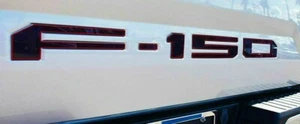 18-20 Ford F150 Tailgate Inserts Decals Letters Stickers Black Outline Red - Bild 1 von 4
