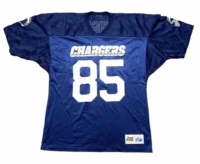 SAN DIEGO CHARGERS NFL VINTAGE JERSEY MAJESTIC USA ANTONIO GATES #85 SIZE ? - Image 1 of 4