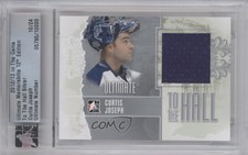 2012 ITG Ultimate Memorabilia 12th Edition To The Hall Silver /24 Curtis Joseph