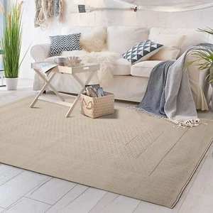 5'3" x 8'3" Authentic Karastan Wool and Acrylic Oriental Area Rug Beige - Picture 1 of 11