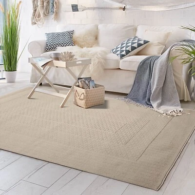 5'3" x 8'3" Authentic Karastan Wool and Acrylic Oriental Area Rug Beige - Image 1 of 4