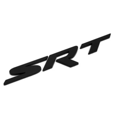 15-18 Jeep Grand Cherokee Black SRT Logo Emblem Nameplate Badge Mopar Foto 1 de 3