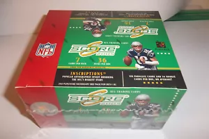 2005 Score Football NFL trading cards sealed BOX 36 Pks Aaron Rodgers Rookie new - Picture 1 of 4