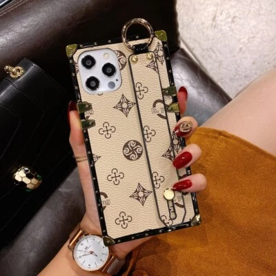 For iPhone 13 Pro Max 12 11 XS XR 6 7 8 Luxury Vintage Leather Phone Case - Image 1 of 4