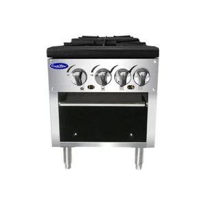 Atosa USA ATSP-18-2 18" Gas Stock Pot Range (Stove) w/ (2) Three Ring Burners... - Picture 1 of 1