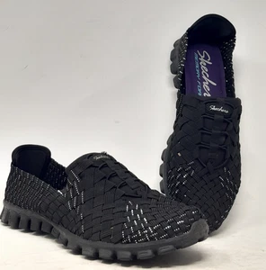 ZAPATILLAS MUJER SKECHERS SÚPER CÓMODAS SIN CORDONES TEJIDAS TALLA UK 8 - Imagen 1 de 6