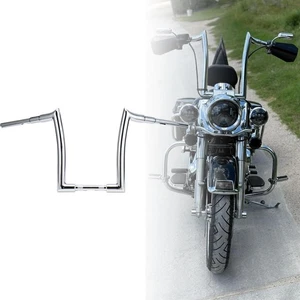 Softail 12" Handlebar 1" Clamp for Harley Deluxe Heritage Classic Slim Fat Boy - Picture 1 of 7