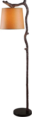Kenroy Home 32452BRZD Overhang Floor Lamp with Bronze Finish, Rustic Style, 61"  - Image 1 of 4
