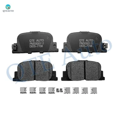 Rear Ceramic Brake Pad Kit For 2000 2001 Lexus ES300 Base - Image 1 of 4