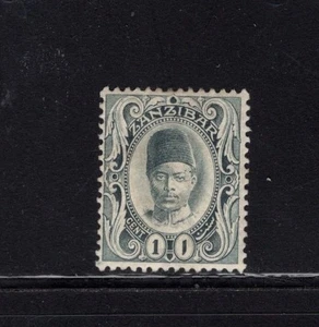 Zanzíbar 1908-1909 1c gris perla Sultán Ali bin Hamoud como nuevo SG 225 Sc 99 - Imagen 1 de 2