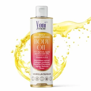 Daily Skin Moisturizing Body Oil with Apricot, Jojoba, Avocado & Vitamin E Oi... - Picture 1 of 6