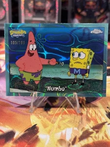 2025 Topps Chrome SpongeBob 25th Ann. "Wumbo" #66 Aqua Lava Ref. 136/199 - Picture 1 of 3