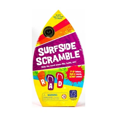 Educational Insights Boardgame Surfside Scramble Box VG+/NM - Image 1 of 2