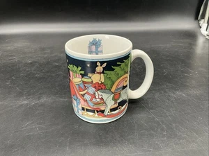 "Taza de Navidad Susan Winget Santa Claus 3 3/4"" T" - Imagen 1 de 9