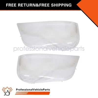 Fits Volvo XC90 2006-2014 Car Headlight Lens Cover Lampshade Pair New - Изображение 1 из 4